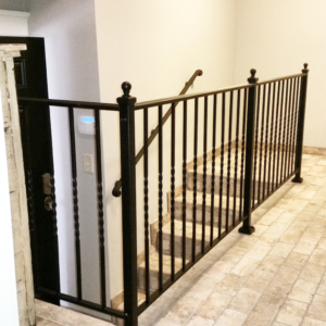 RL Quinn & Son- Interior-Iron-Removable-Railing